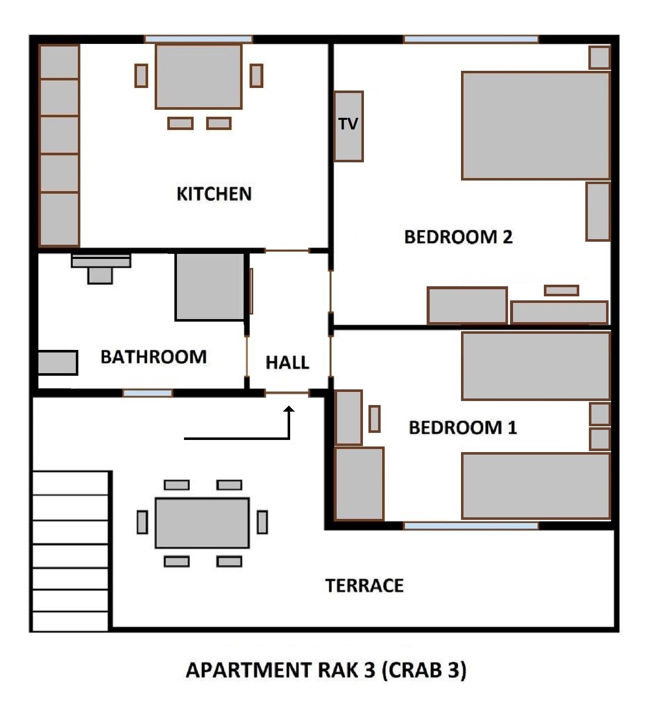 Apartment Rak 3 - House Rak, Vis